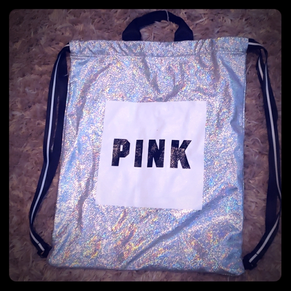 Pink shimmer bag